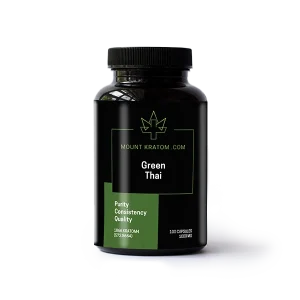 Green Thai Kratom Capsules