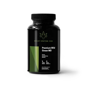Premium Wild Green MD Kratom Capsules