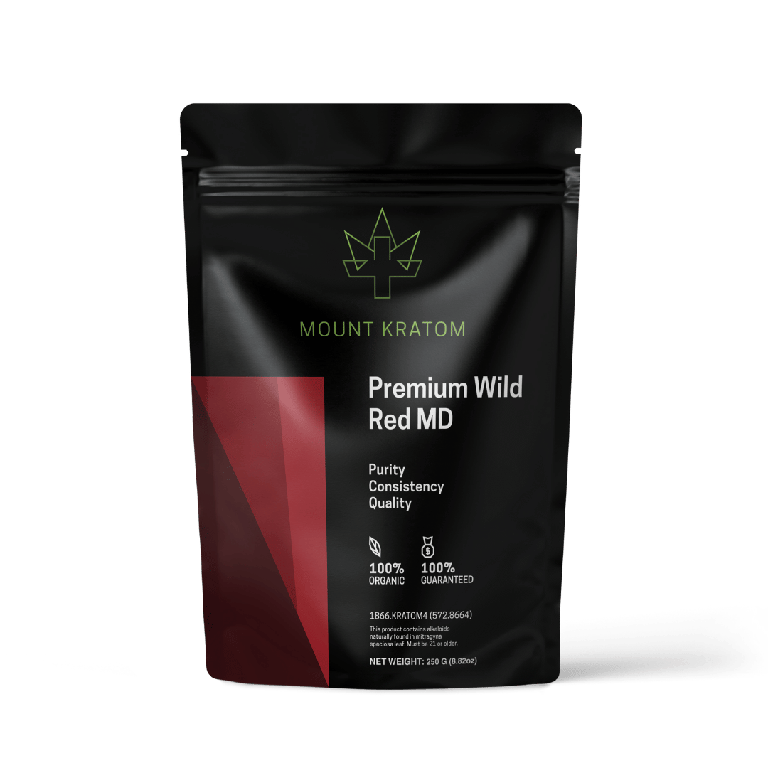 Premium Wild Red MD Kratom Powder