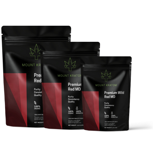 Premium Wild Red MD Kratom Powder - Image 2