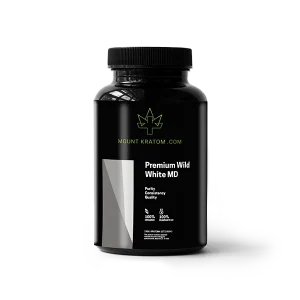 Premium Wild White MD Kratom Capsules